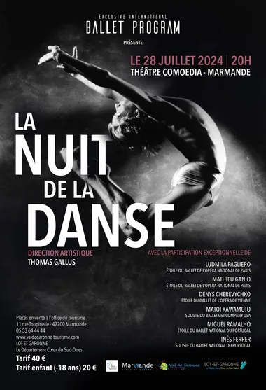 Nuit de la Danse - 28 Juillet 2024 - Marmande