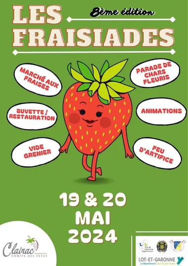 Les Fraisiades - May 19 and 20, 2024 - Clairac (Redim)