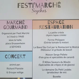 Festi’Marché Gourmand Nocturne
