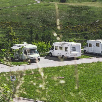 Aire d’accueil de camping-cars de Valberg