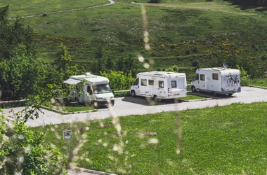 Aire d’accueil de camping-cars de Valberg