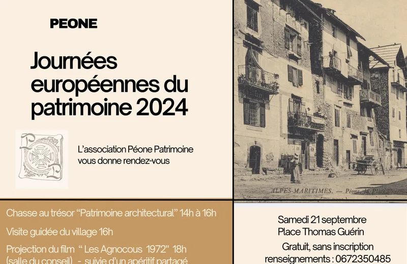 Journées européennes du patrimoine 2024