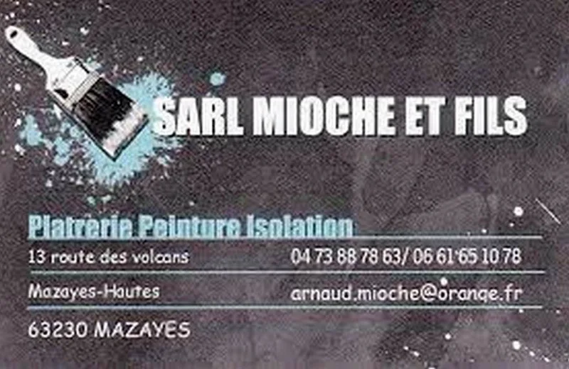 Plastering - Painting - SARL Mioche et Fils