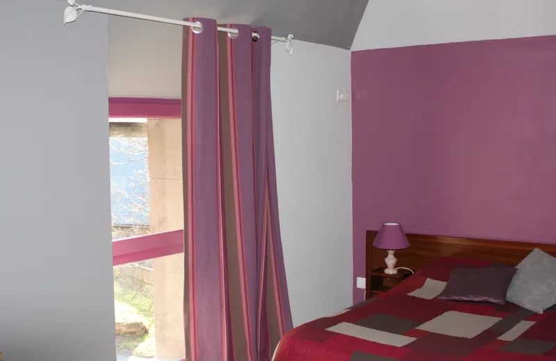 House Gite des Milans Saint Bonnet Near Orcival bedroom
