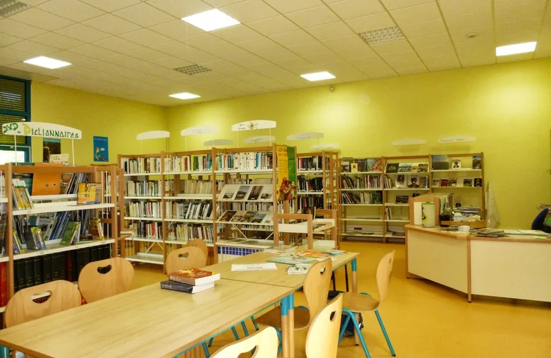 Mazaye library interior