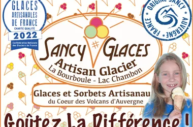 Poster del gelato Sancy