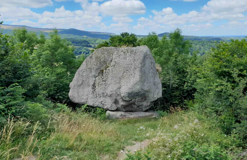 The Shaking Rock of Orcival