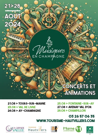 Oenofestival Musiques en Champagne 2024