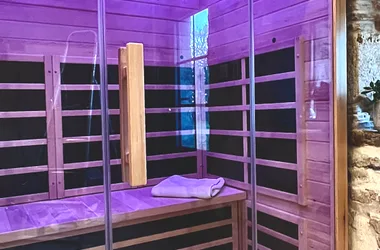 Sauna infrarouge intérieur