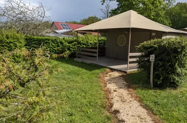 Tente lodge Camping Le Bois Guillaume