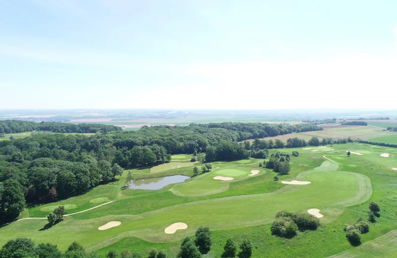 Golf du Roncemay Aerial view