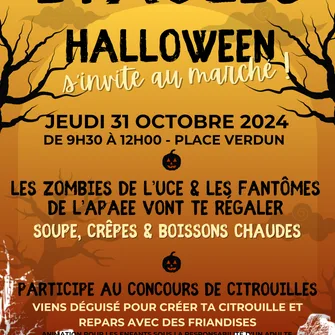 Halloween s’invite au marché