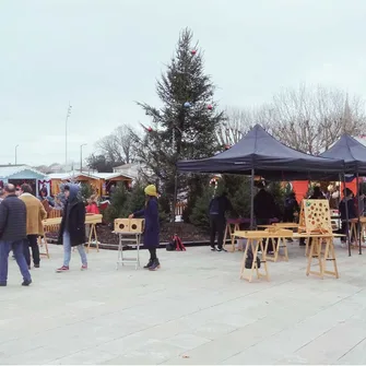 Festivités de Noël – Jeux en bois et Goûter