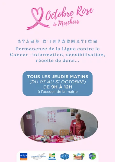 Stand d’information cancer du sein