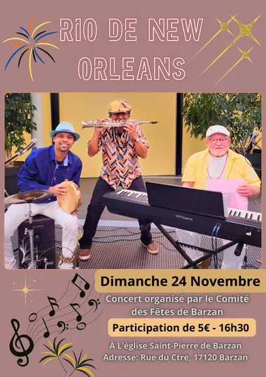 Concert ‘Rio de New Orleans’