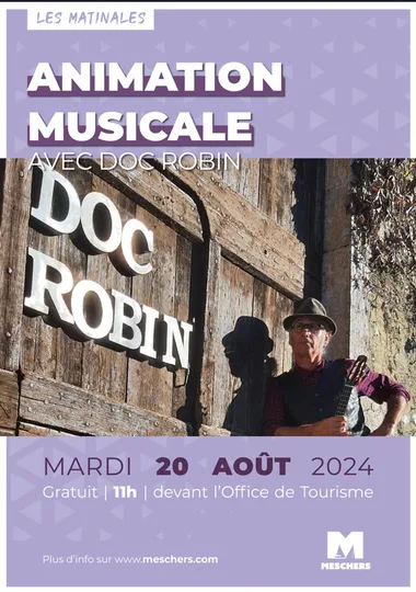 Animation musicale avec ‘Doc Robin’