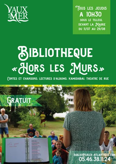 Lecture de contes – Bibliothèque hors les murs