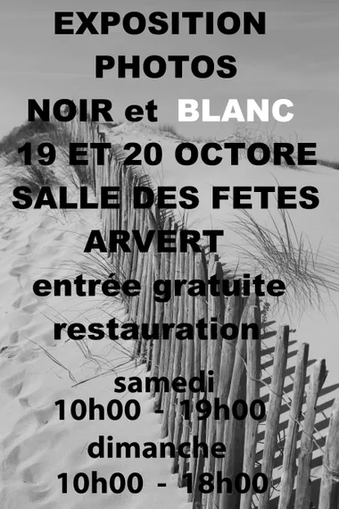 Exposition Photos “NOIR ET BLANC” du Foyer Rural 2024