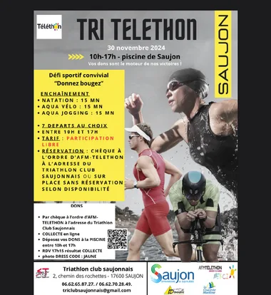 Téléthon – Animation sportive Triathlon