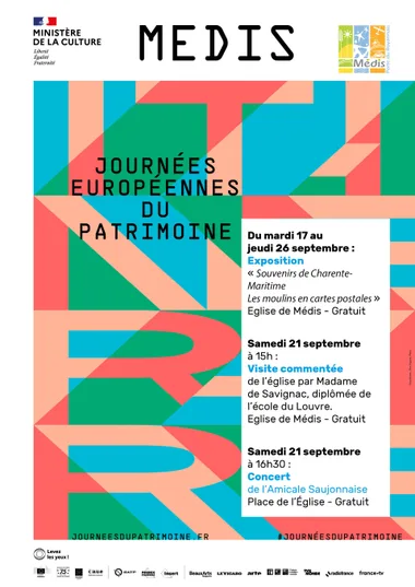 Journées Européennes du Patrimoine – Concert de l’Amicale Saujonnaise