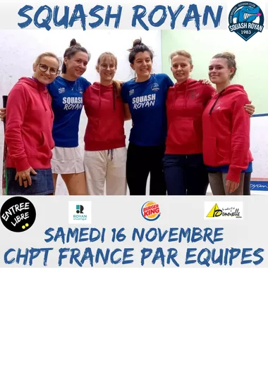 Squash – Deuxième journée de Championnat de France par équipe