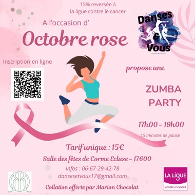 Zumba Party – octobre rose