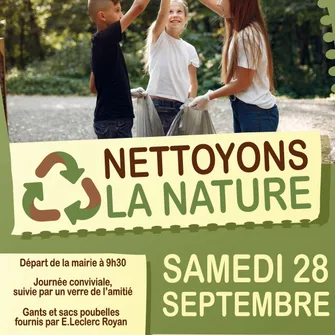 Journée “Nettoyons la Nature”