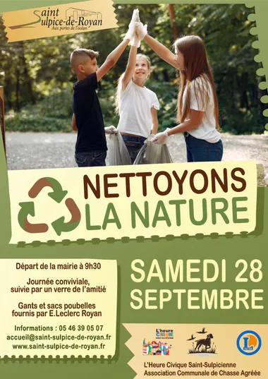 Journée “Nettoyons la Nature”