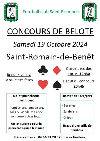 Concours de belote