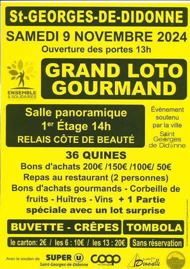 Grand loto gourmand