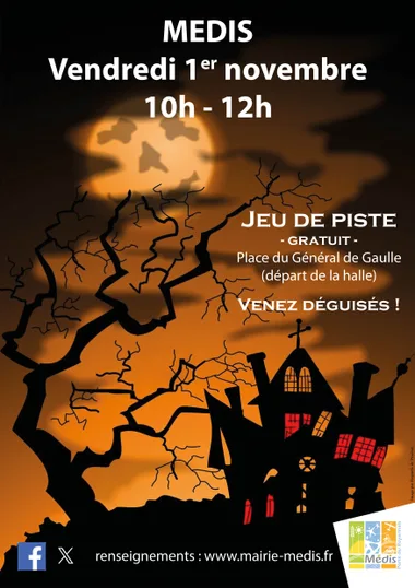 Jeu de piste d’Halloween