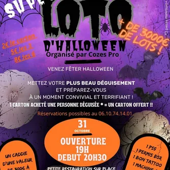 Loto d’Halloween des commerçants