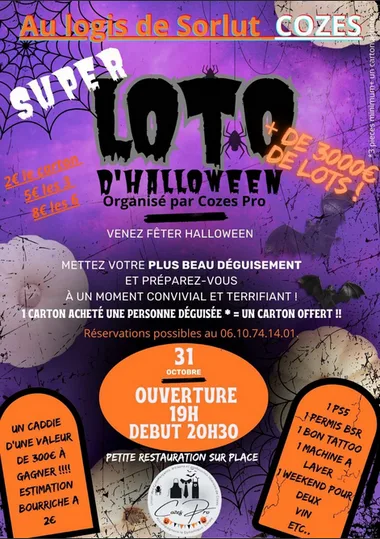 Loto d’Halloween des commerçants