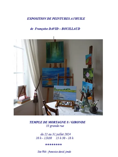 Exposition de peintures à l’huile