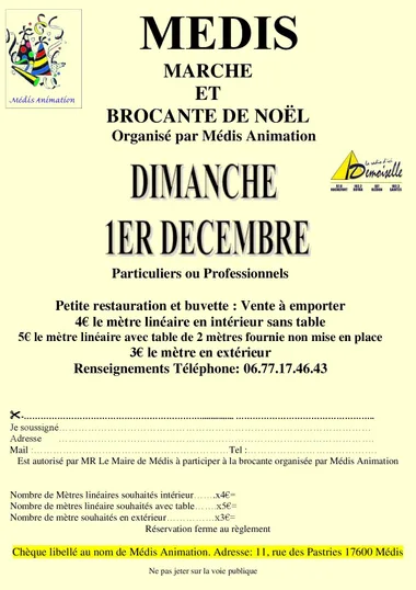 Marché et brocante de Noël