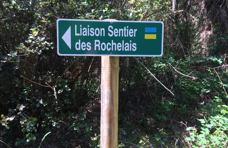 Sentier de liaison : du sentier des Rochelais à celui du Gardour