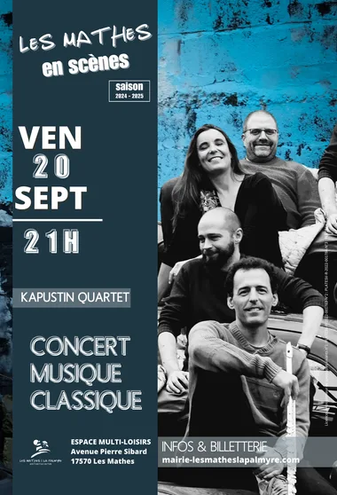 Les Mathes en Scènes – Kapustin Quartet