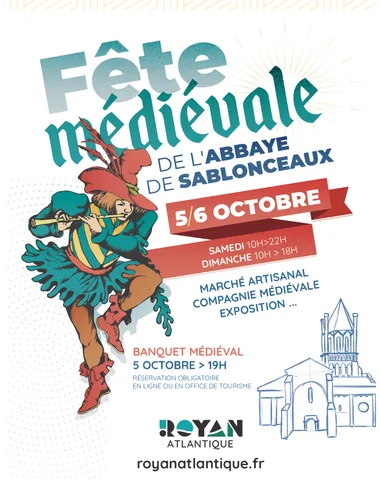 Fête médiévale de l’Abbaye de Sablonceaux