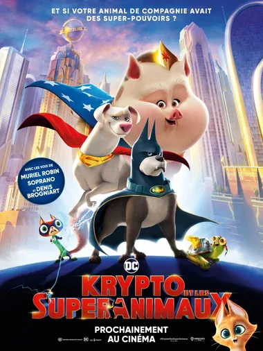 Cinétoile : Krypto et les supers animaux