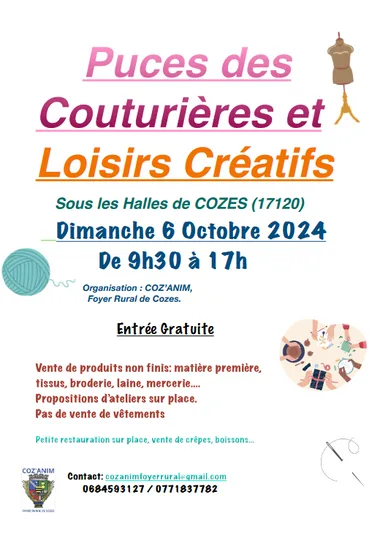 Puces des couturières & Loisirs créatifs