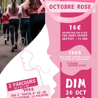 Marche solidaire pour Octobre Rose