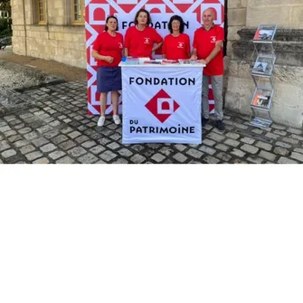 La Fondation du Patrimoine présente sur le marché de Royan lors des Journées Européennes du Patrimoine