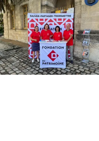 La Fondation du Patrimoine présente sur le marché de Royan lors des Journées Européennes du Patrimoine