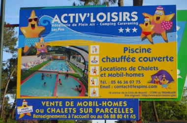 Camping Activ’Loisirs Les Pins