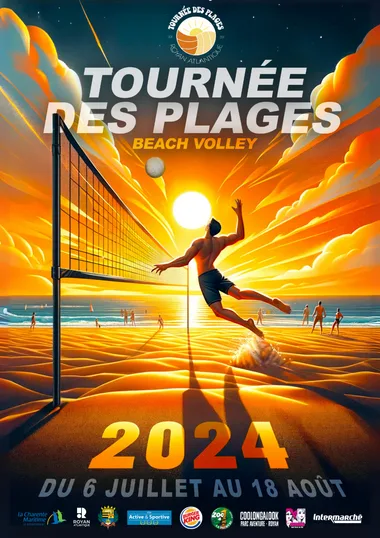 Tournée des plages Beach volley