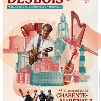 Concert – Jean-Marc Desbois “En passant par la Charente-Maritime”