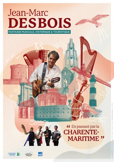 Concert – Jean-Marc Desbois “En passant par la Charente-Maritime”