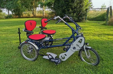 Tricycle côte à côte Fun 2 Go® avec assistance électrique