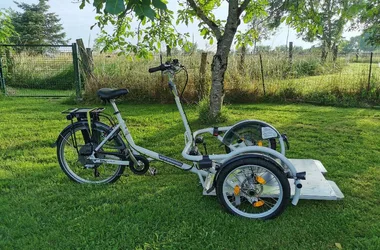 Vélo transporteur VéloPlus® à assistance éléctrique