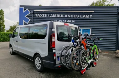 TAXIS LAMY – TRANSPORT DE PERSONNES ET VÉLO